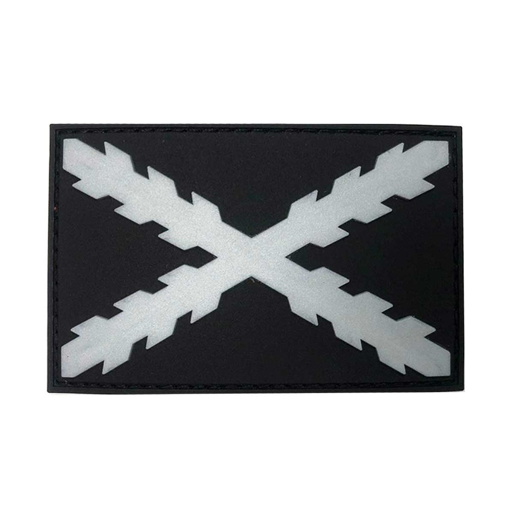 PARCHE IMMORTAL PVC BORGOÑA GR. PLATA