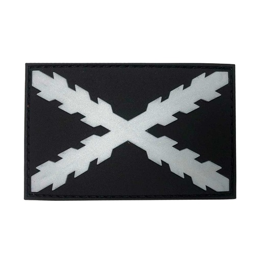 [IW-08253-SV] PARCHE IMMORTAL PVC BORGOÑA GR. PLATA