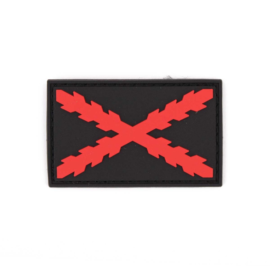 PARCHE IMMORTAL PVC BORGOÑA PEQ. NEGRO