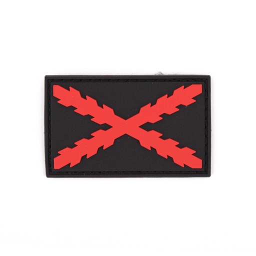 [IW-08255-BK] PARCHE IMMORTAL PVC BORGOÑA PEQ. NEGRO