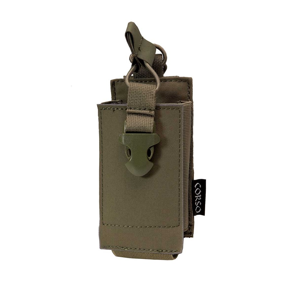 POUCH CORSO WALKIE DAGGER MOLLE RANGER GREEN