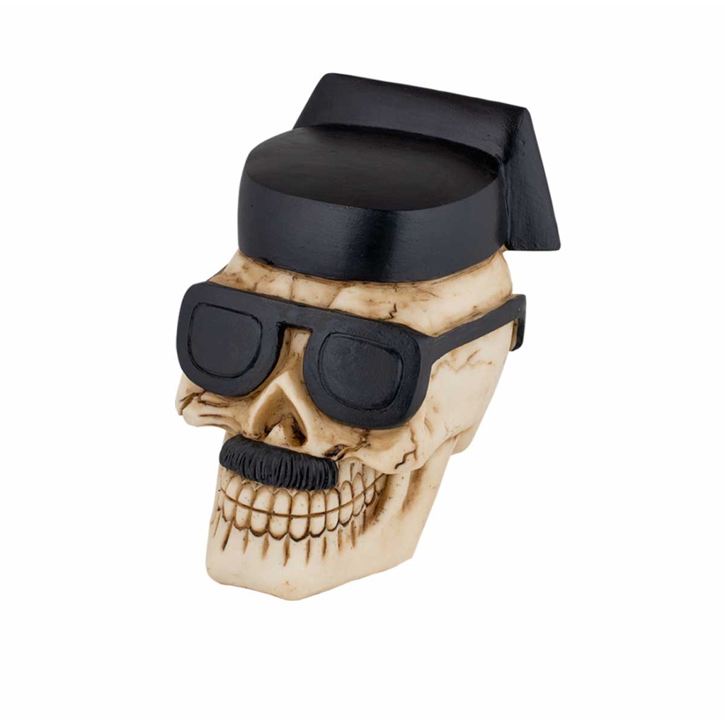 CABEZA RESINA CALAVERA GUARDIA CIVIL 10 CM