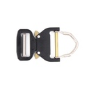 HEBILLA IMMORTAL CIERRE SEGURIDAD C/LINEA VIDA 40MM NEGRA