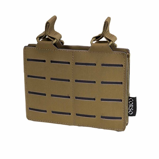 [CRS-040514-CB] POUCH CORSO CARGADOR M4 DOBLE DAGGER MK1 LASER COYOTE