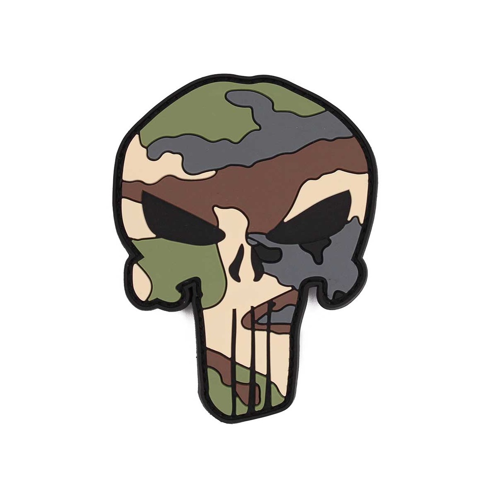 PARCHE IMMORTAL PVC 3D PUNISHER CAMO