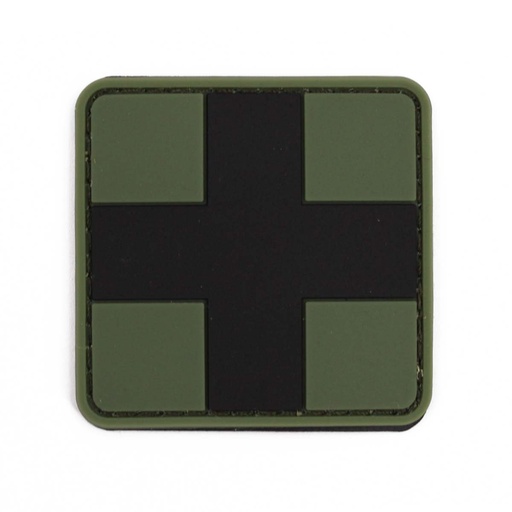 [IW-08292-OD] PARCHE IMMORTAL PVC MEDICO VERDE-NEGRO