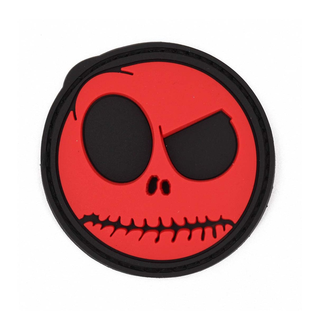 PARCHE IMMORTAL PVC 3D PESADILLA OJOS ROJO