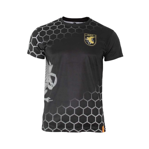 [IW110106-2XL] CAMISETA IMMORTAL SUBLIMACION GEO NEGRA (2XL)