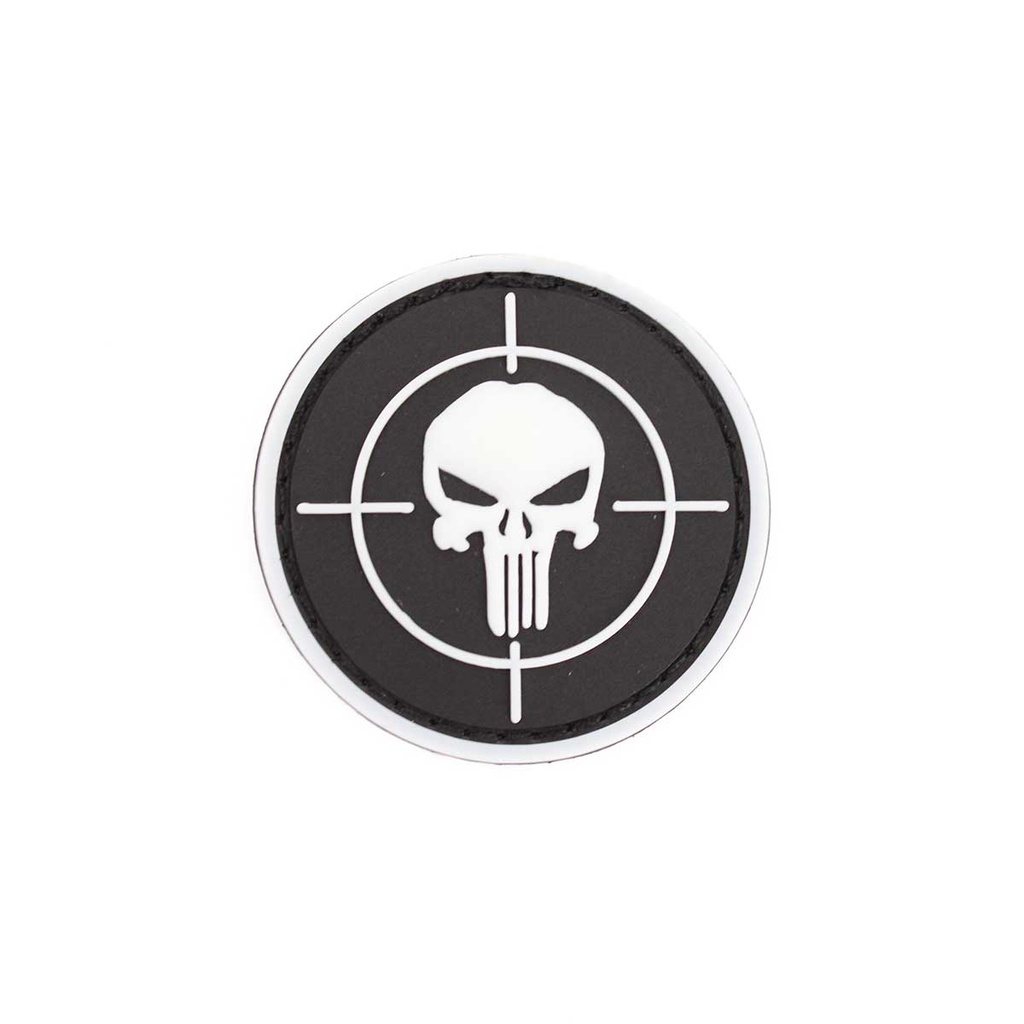 PARCHE IMMORTAL PVC 3D PUNISHER DIANA REDONDO PEQ. NEGRO