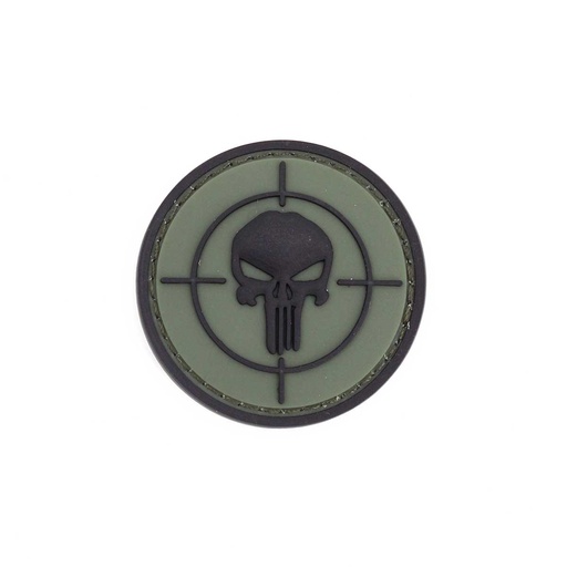 [IW-08313-OD] PARCHE IMMORTAL PVC 3D DIANA PUNISHER VERDE