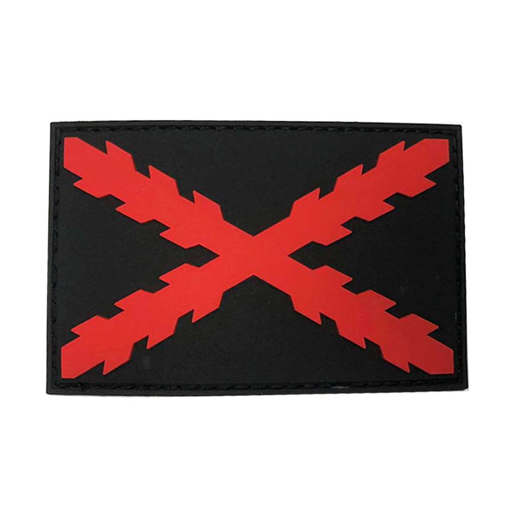 PARCHE IMMORTAL PVC BORGOÑA GR. NEGRO