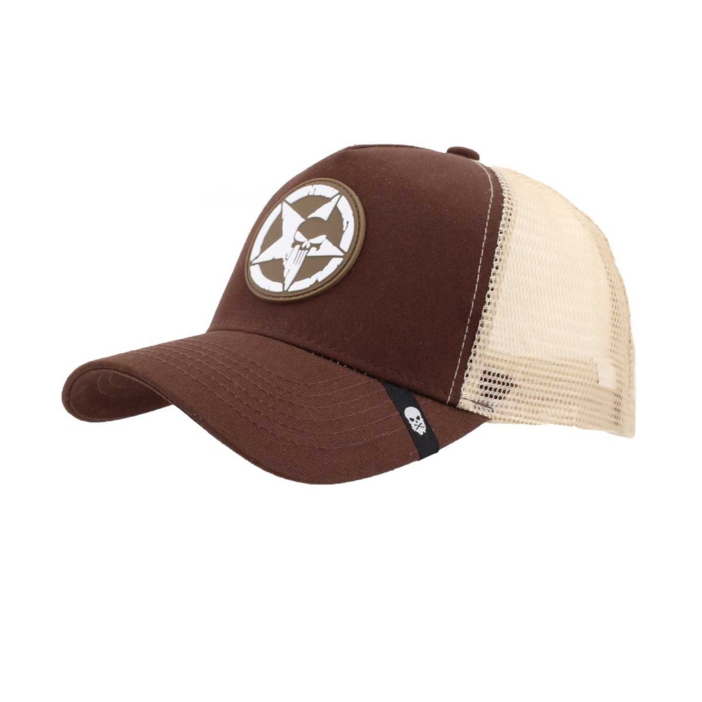 GORRA IMMORTAL REJILLA PUNISHER TAN