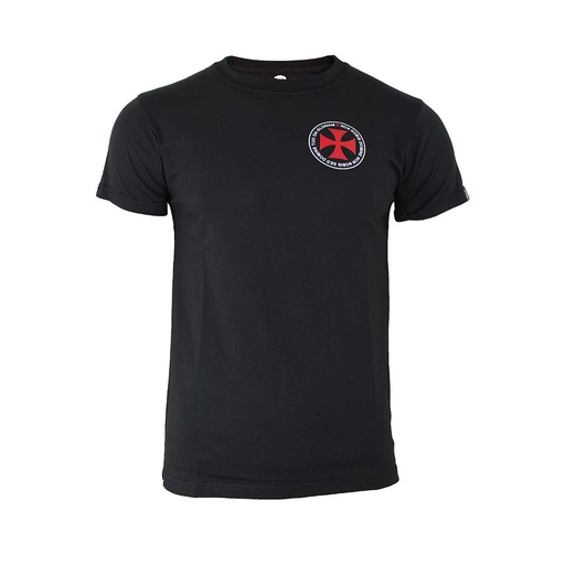 [IW-100862-S] CAMISETA IMMORTAL TEMPLARIO NEGRA (S)