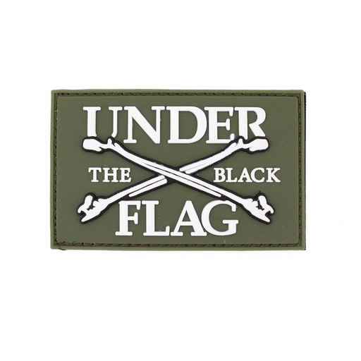 [CRS-600101-OD] PARCHE CORSO PVC UNDER THE BLACK FLAG VERDE
