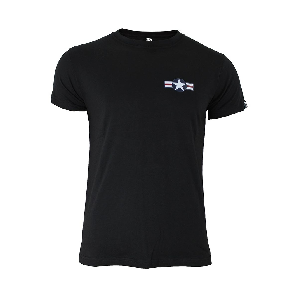 CAMISETA IMMORTAL AVIONETA WWII NEGRA