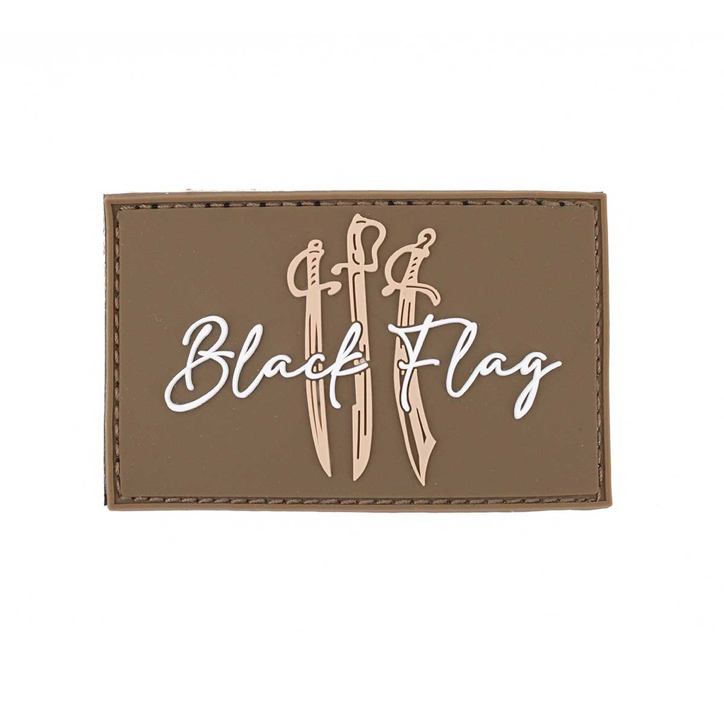 PARCHE CORSO PVC BLACK FLAG TAN