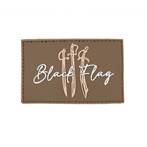 [CRS-600112-CO] PARCHE CORSO PVC BLACK FLAG TAN