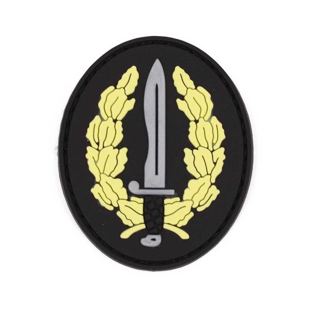 PARCHE IMMORTAL PVC BOINA COE NEGRO