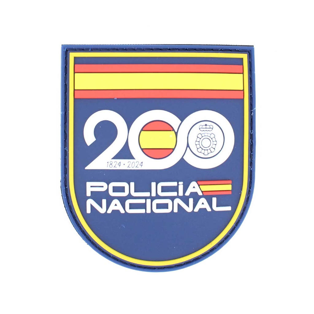 PARCHE IMMORTAL PVC POLICIA 200 ANIVERSARIO