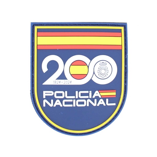 [IW-08323-BL] PARCHE IMMORTAL PVC POLICIA 200 ANIVERSARIO
