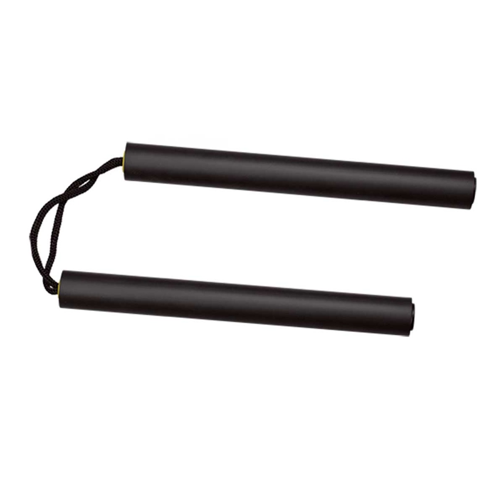 NUNCHAKU BARBARIC DUMMY ENTRENAMIENTO NEGRO ROJO