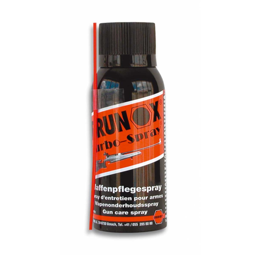 LUBRICANTE SPRAY BRUNOX 10TS 100ML MANTENIMIENTO ARMAS NEGRA