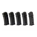CARGADOR FUSIL SPECNA ARMS G36 120RDS 5PCS NEGRO