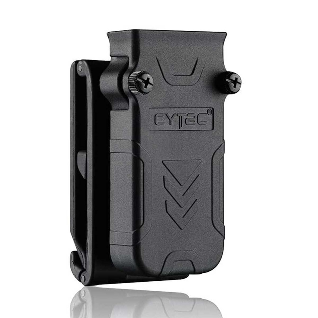 FUNDA CARGADOR PISTOLA SIMPLE RIGIDA CYTAC UNIVERSAL CY-MP-UUB3 NEGRA