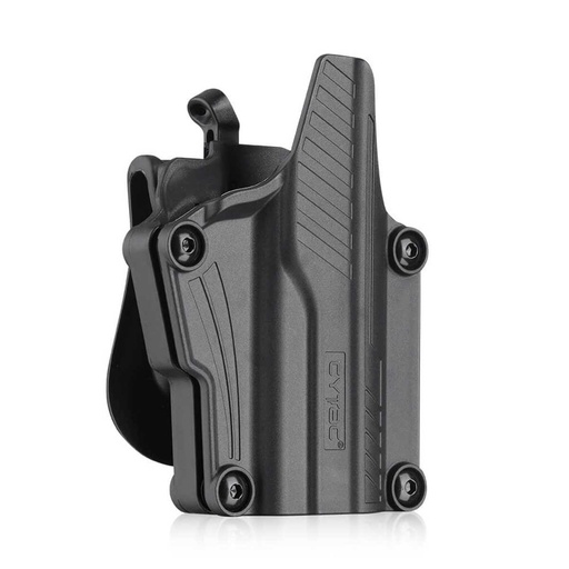 [CY-TUHFS] FUNDA PISTOLA RIGIDA CYTAC UNIVERSAL EXTRACCION RAPIDA NEGRA