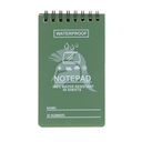 LIBRETA WATERPROOF IMMORTAL 12 X 8 CM VERDE
