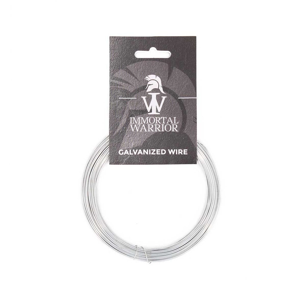 ALAMBRE IMMORTAL ROLLO 0.8MM X 20M ACERO