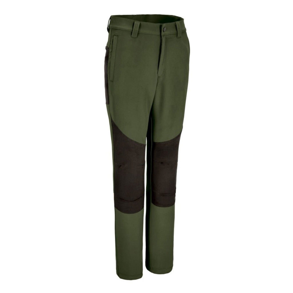 PANTALON TREKKING MERIDIUM VERDE-NEGRO