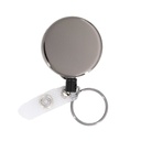 LLAVERO EXTENSIBLE IMMORTAL METALICO 4CM X 60CM GRIS MARENGO