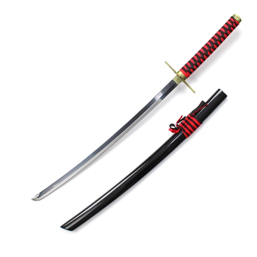 [BH-1016] KATANA BH 1016 BCH 104CM ACERO NEGRA-ROJA