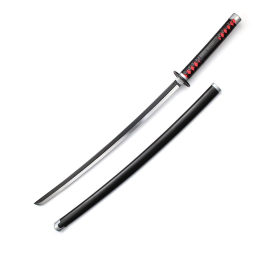 [BH-1060] KATANA 1060 DMSY 104CM ACERO NEGRA-ROJA