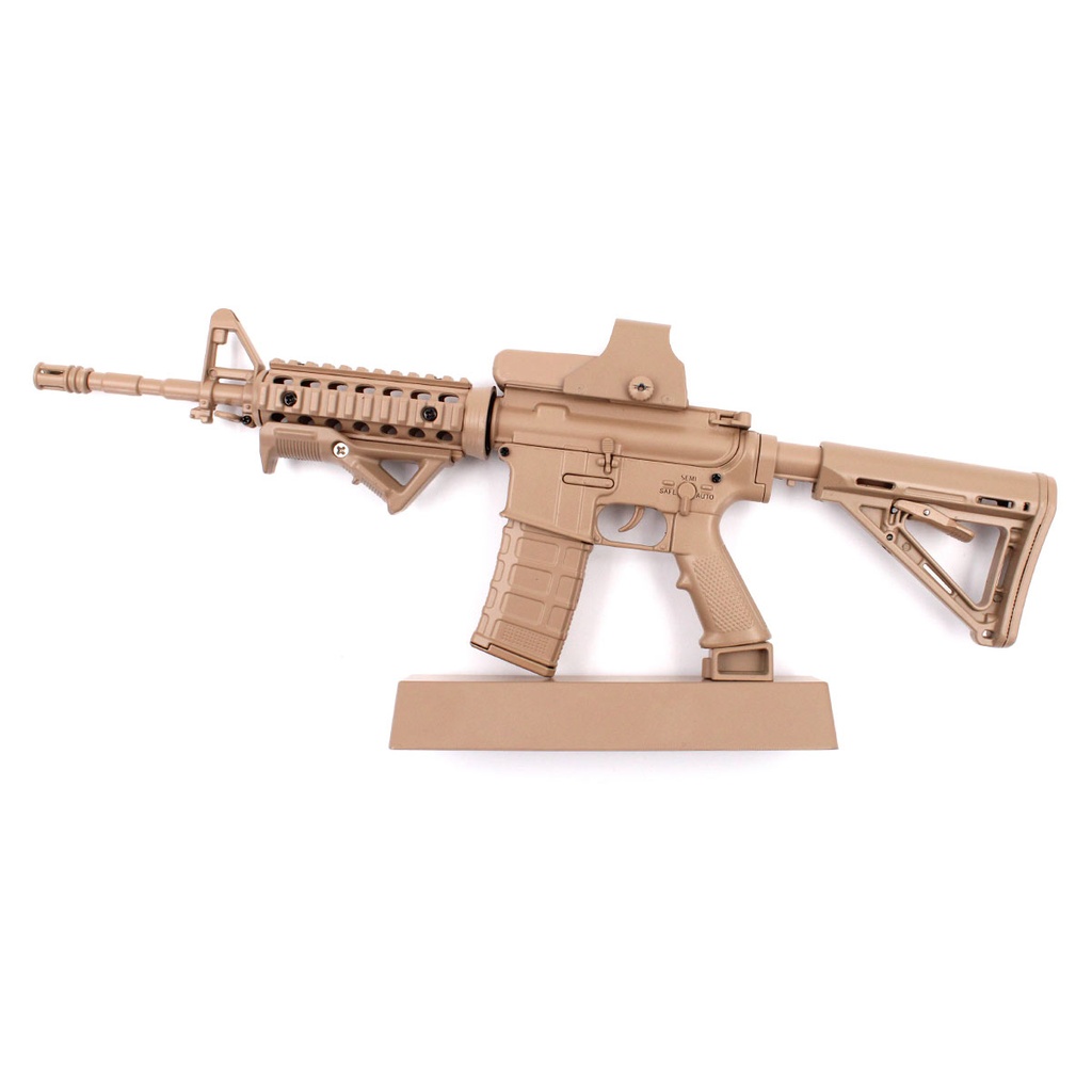 FUSIL BH M4 ESCALA 1:3 28CM TAN