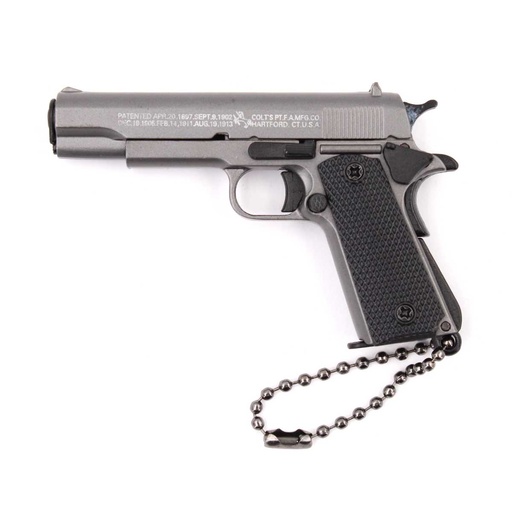 [BH-1506] LLAVERO BH PISTOLA 1911 7CM GRIS