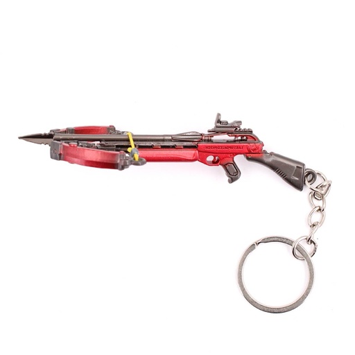 [BH-1535] LLAVERO BALLESTA PBG 9 CM ROJO/MARRON