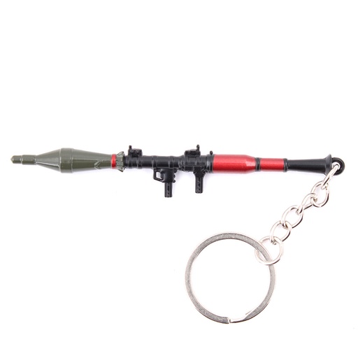 [BH-1537] LLAVERO BAZOOKA RPG-7 9 CM NEGRO/VERDE