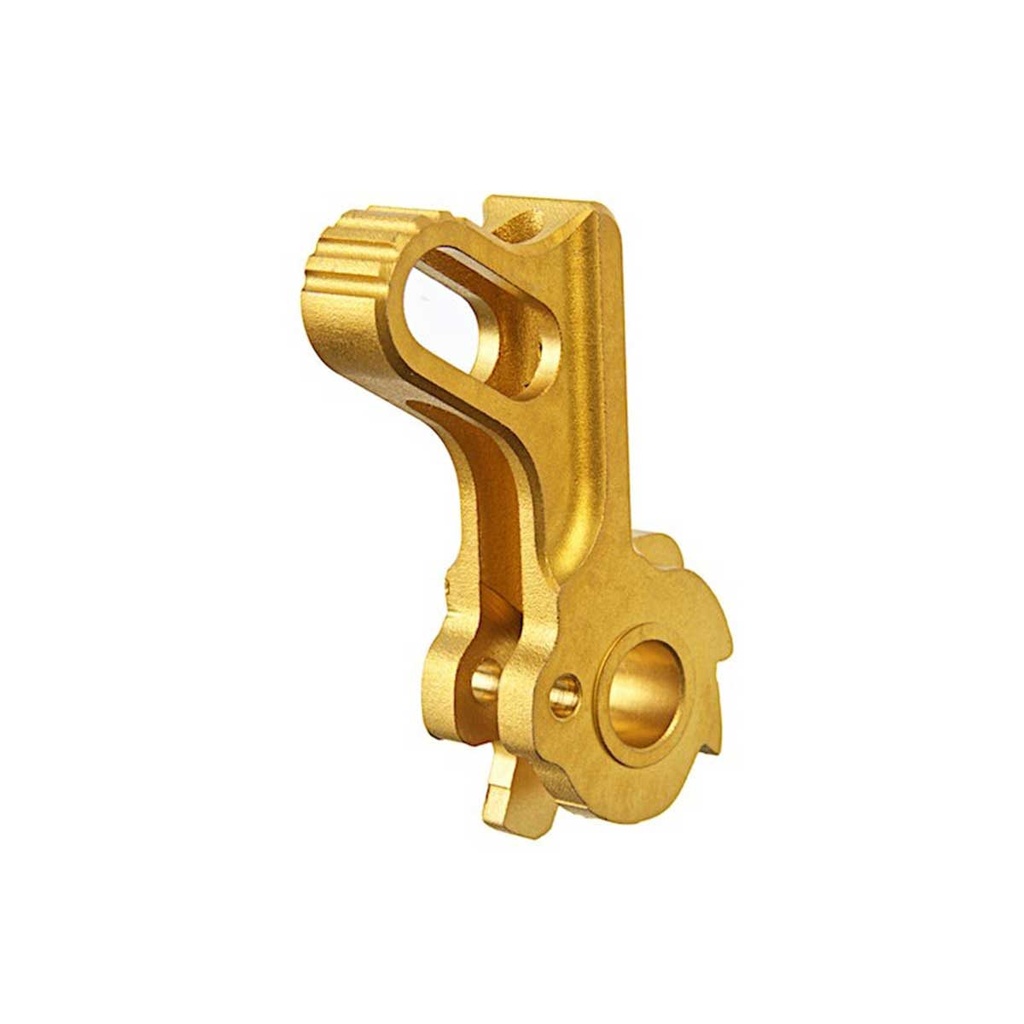 COWCOW MATCH GRADE STAINLESS STEEL HAMMER GOLD