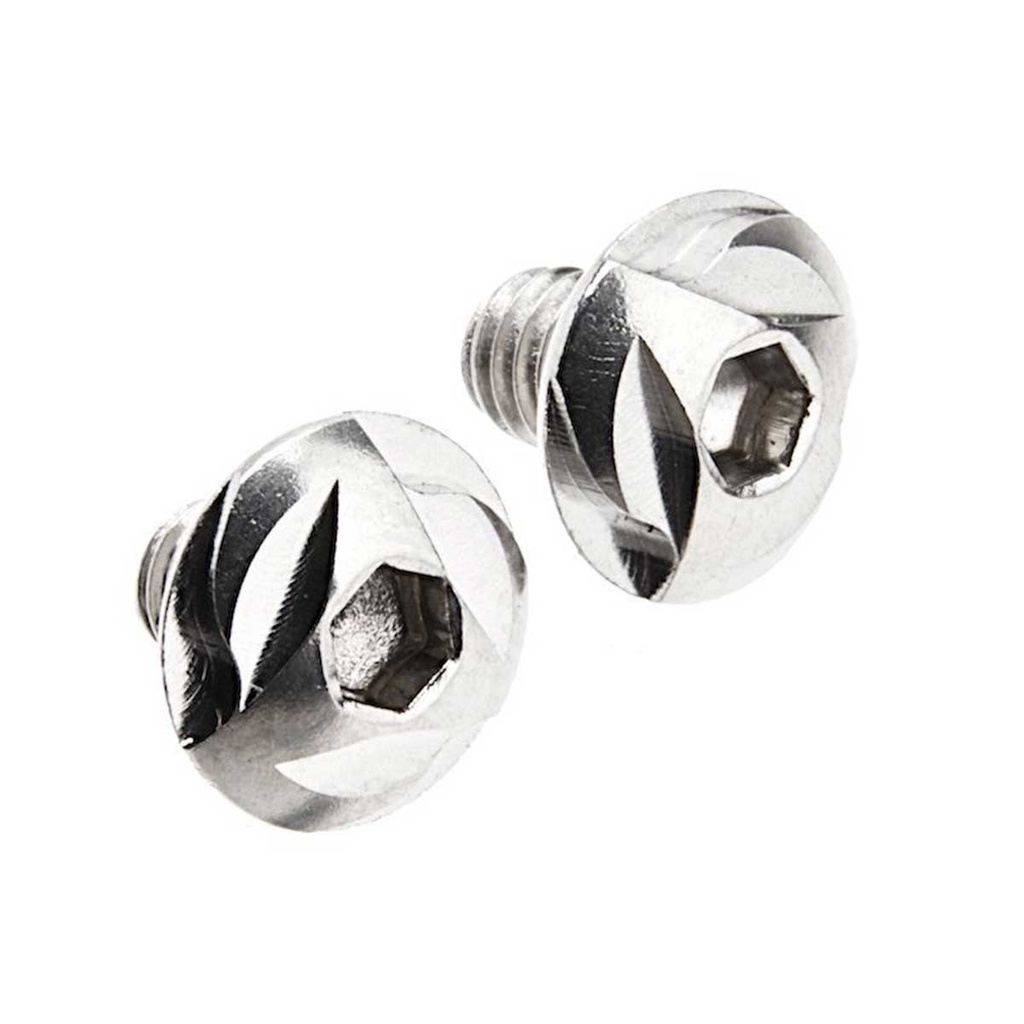 COWCOW STAINLESS STEEL GRIP SCREW SILVER