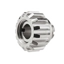 COWCOW A02 SILENCER ADAPTER SILVER