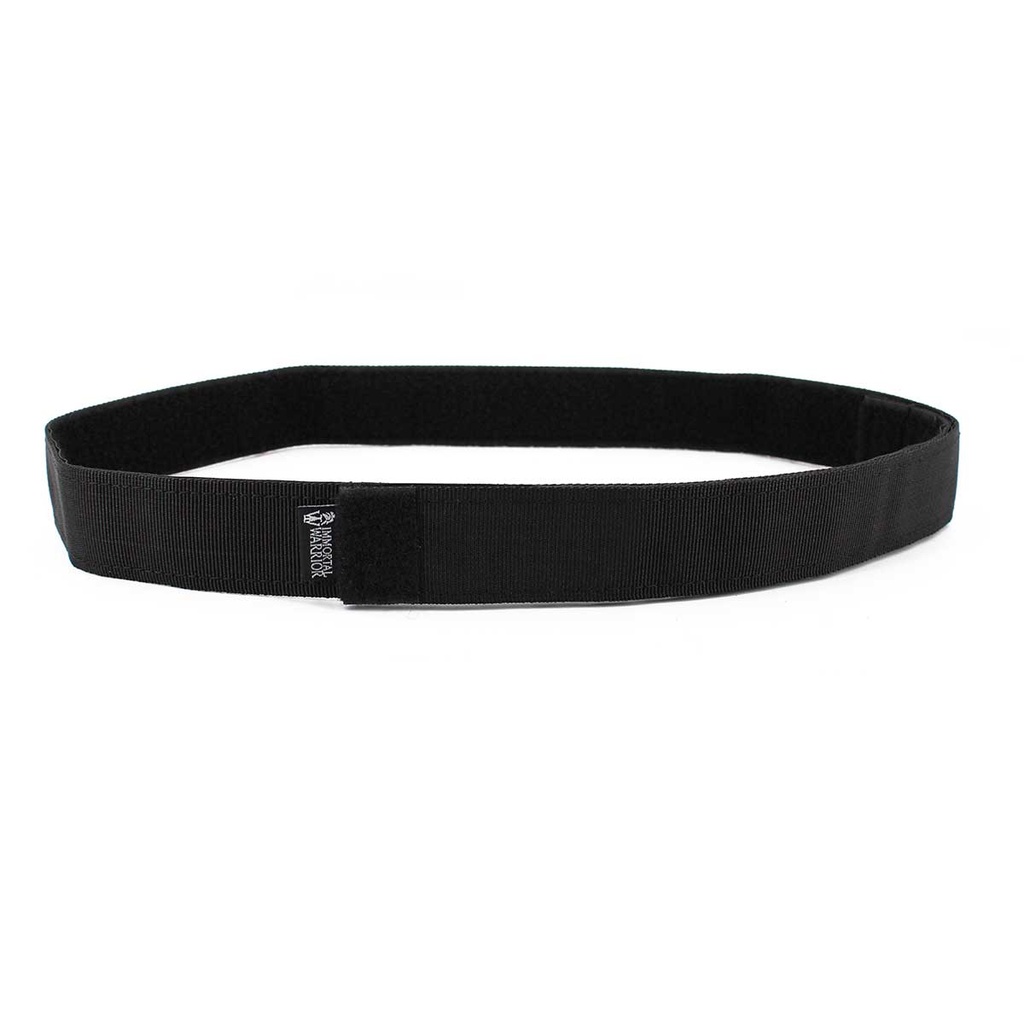 CINTURON  IMMORTAL WARRIOR VELCRO INTERIOR HEMBRA NEGRO