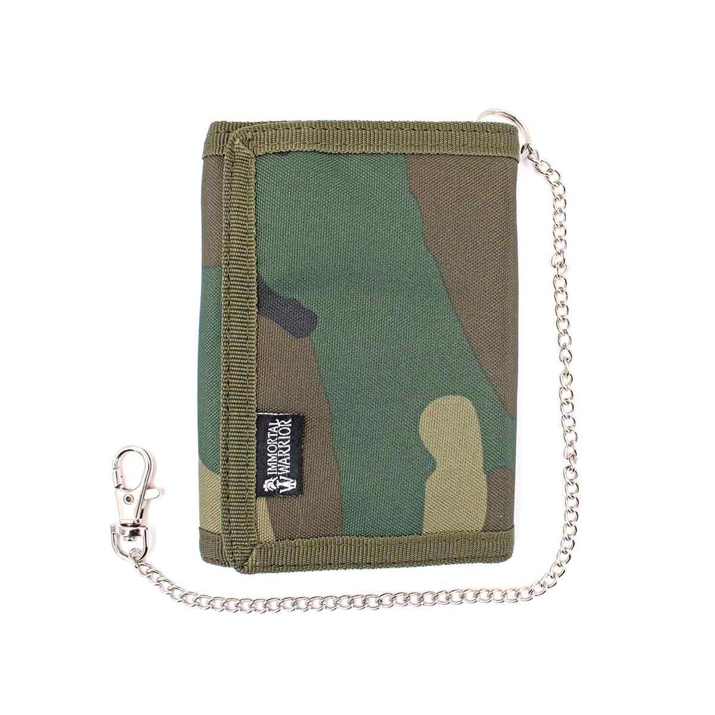 CARTERA IMMORTAL NYLON C/CADENA CAMO