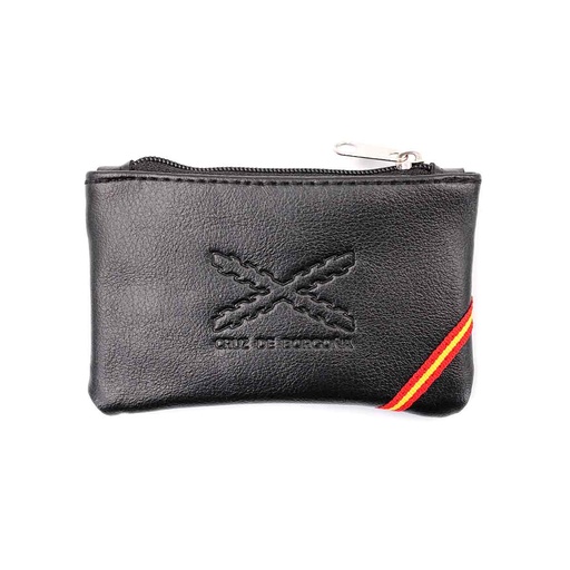 [IW-70312-BK] MONEDERO IMMORTAL BORGOÑA PIEL NEGRO