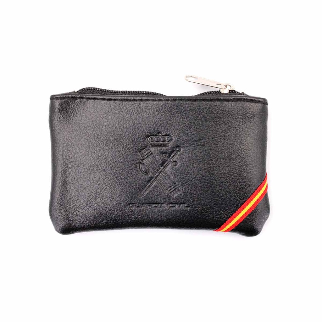 MONEDERO IMMORTAL G.CIVIL PIEL NEGRO