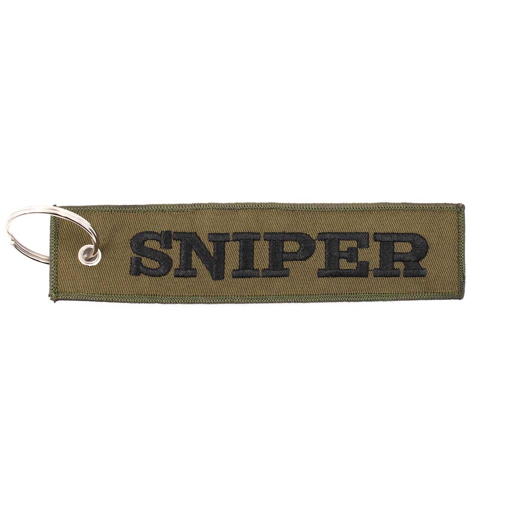 LLAVERO CINTA RECTANGULAR IMMORTAL SNIPER VERDE