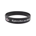 PULSERA IMMORTAL PVC EJERCITO DEL AIRE NEGRA