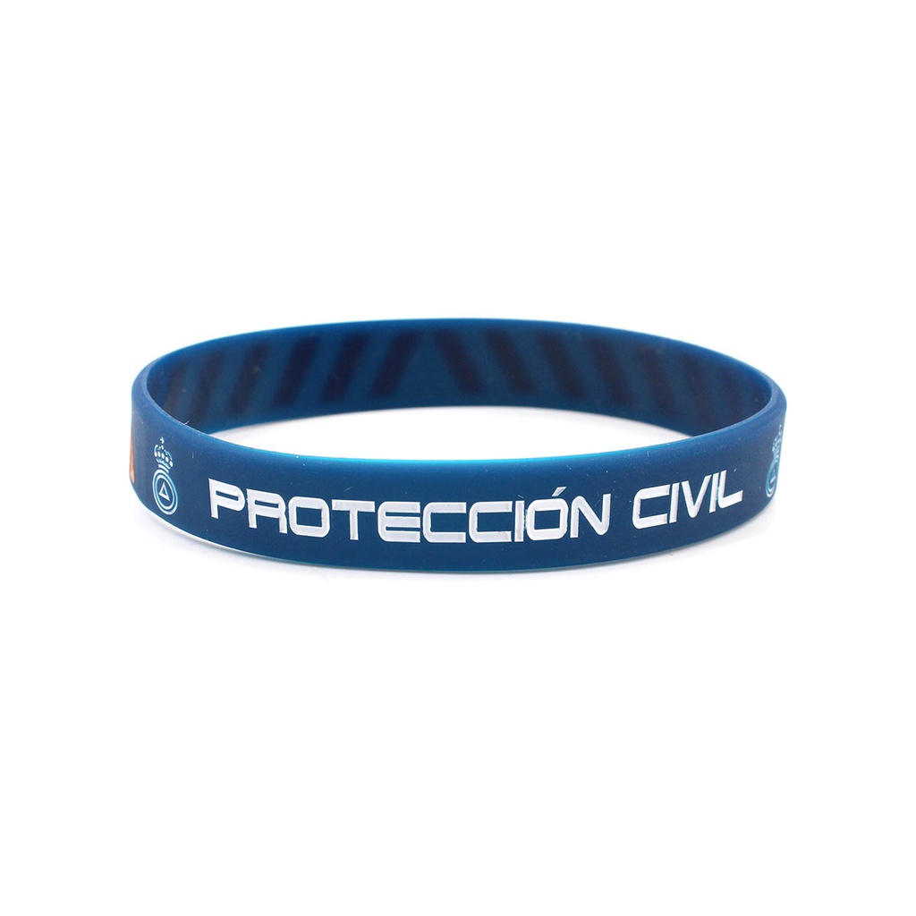 PULSERA IMMORTAL PVC PROTECCION CIVIL MARINO