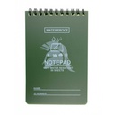 LIBRETA WATERPROOF IMMORTAL 15 X 10 CM VERDE